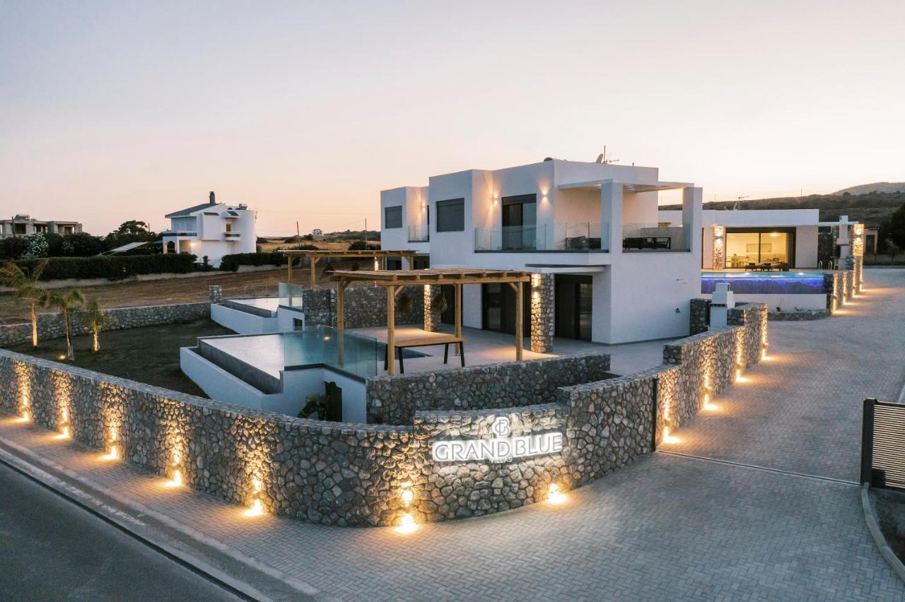 Grand Blue Villas Lachania Lakhania Exterior foto